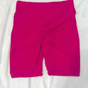 Booty lifting anti cellulite shorts, 17” length, 7” inseam. Very flattering!
